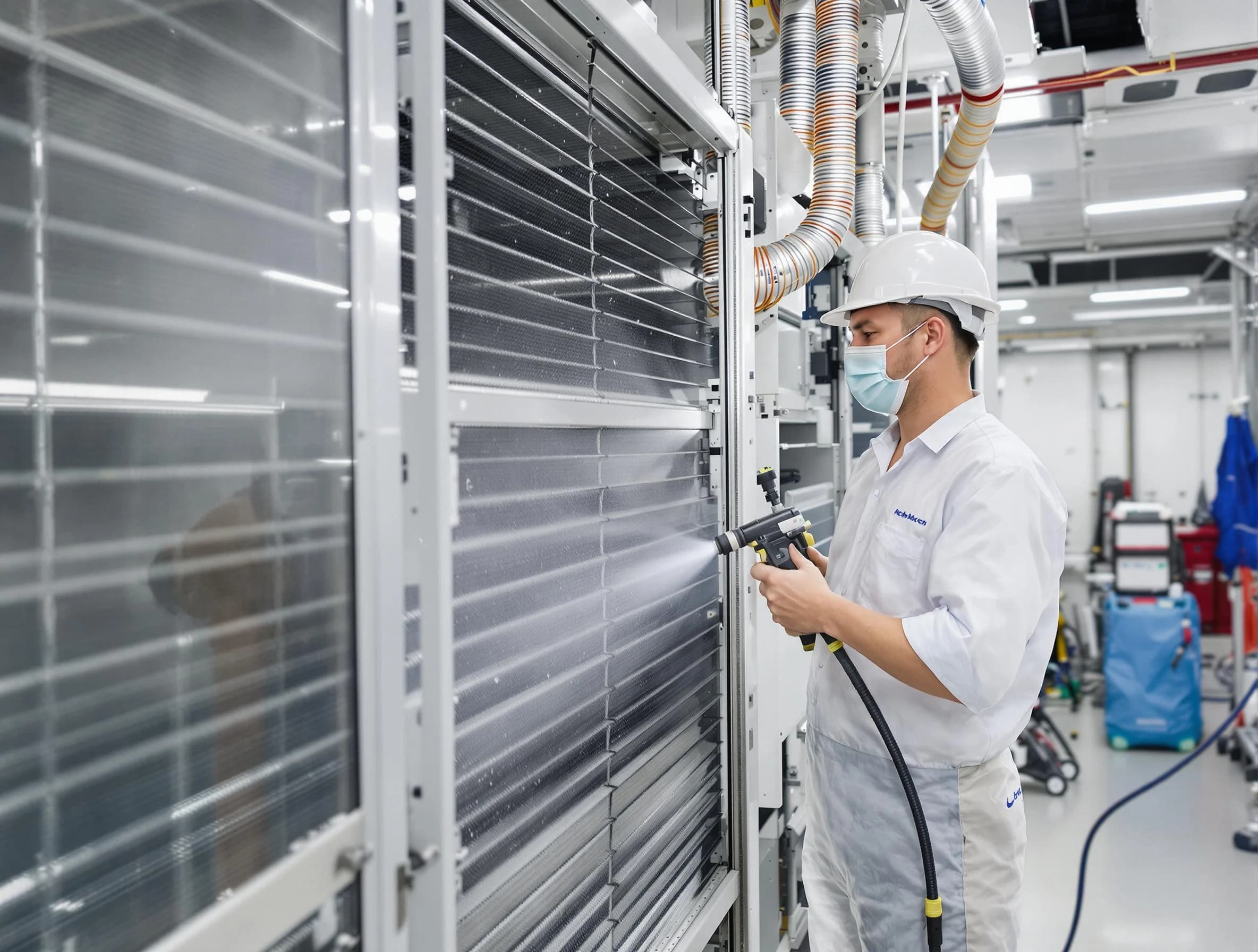 Professional AC coil cleaning by Saratoga Springs Air Duct Cleaning in Saratoga Springs