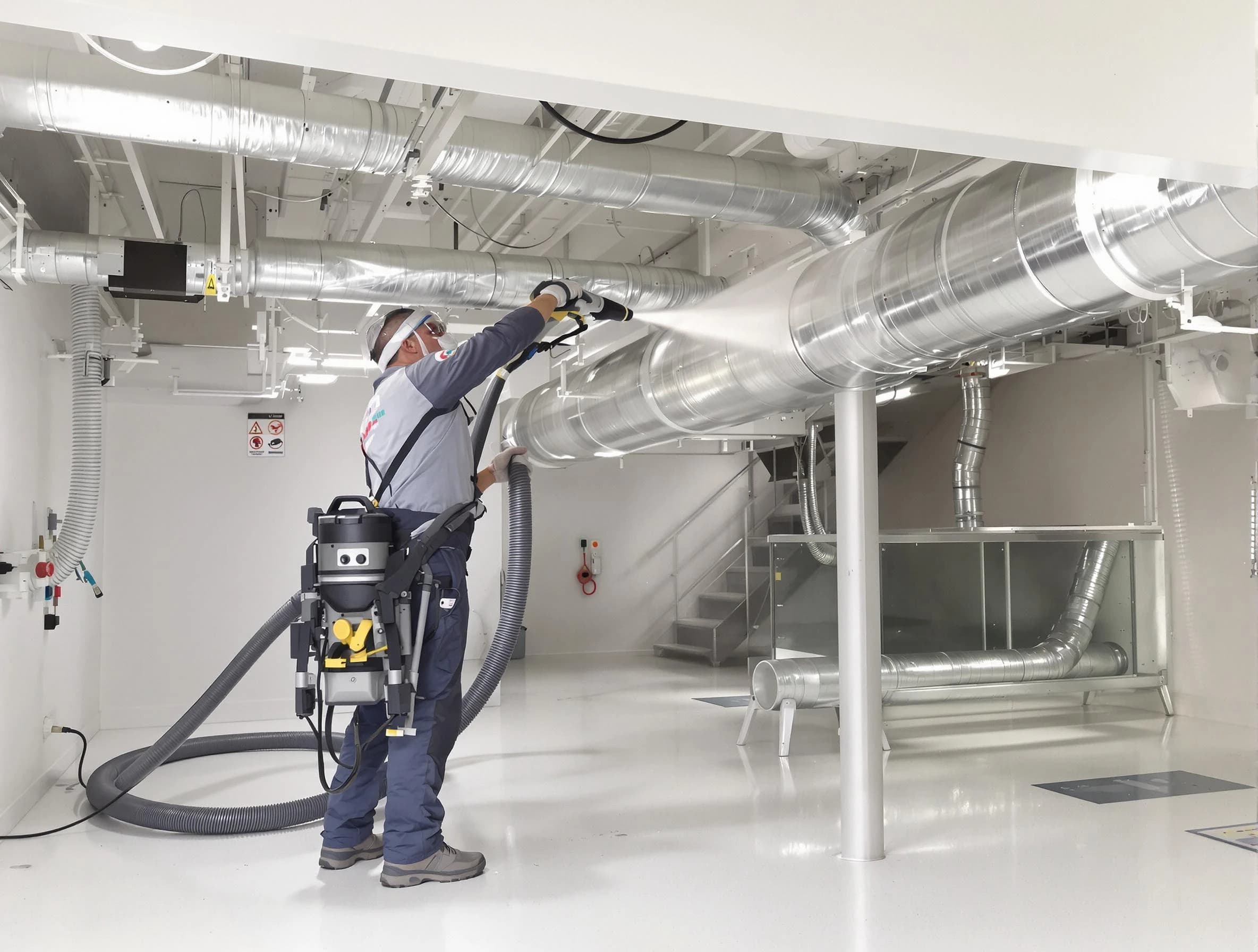Professional central duct cleaning by Saratoga Springs Air Duct Cleaning in Saratoga Springs