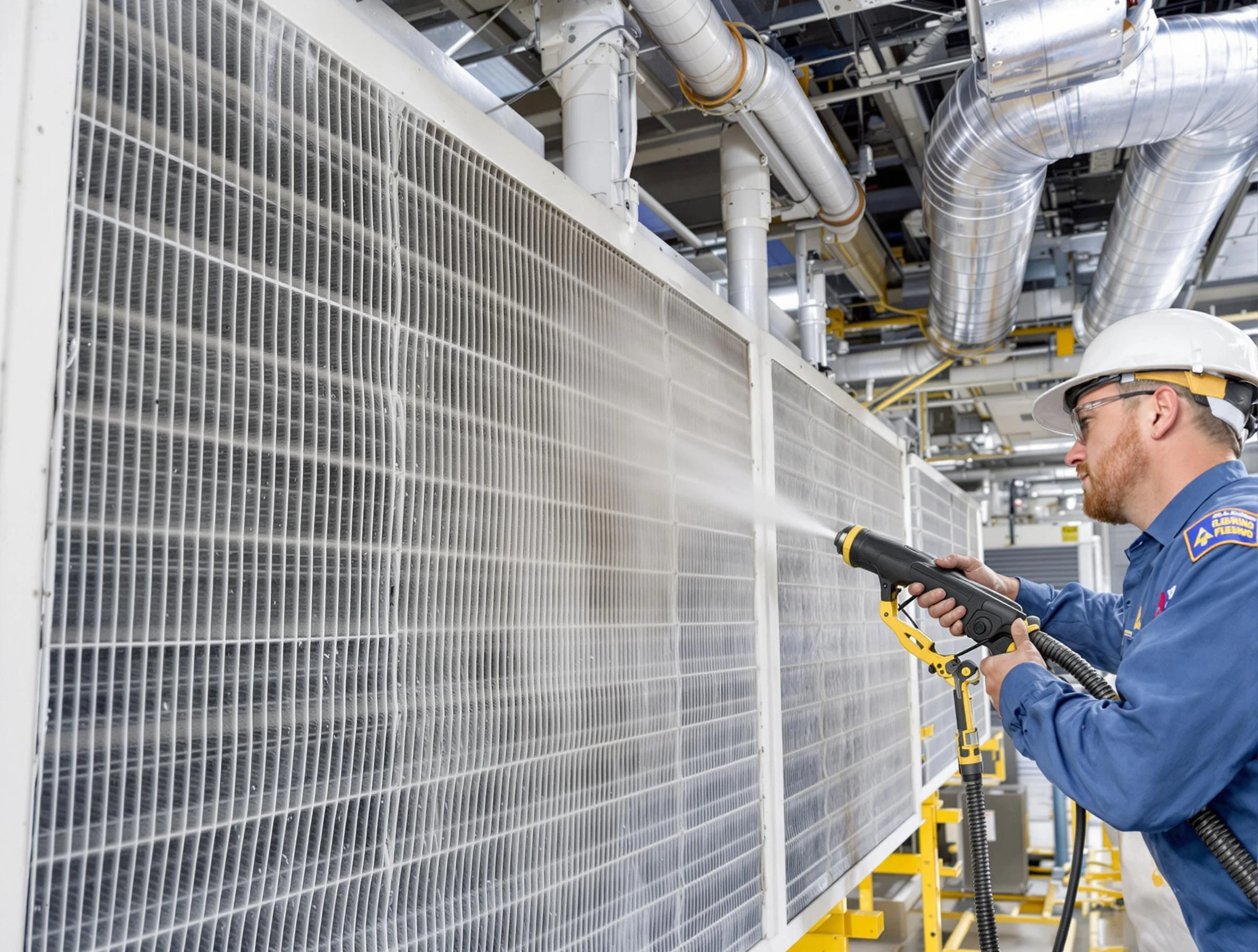 Professional commercial coil cleaning by Saratoga Springs Air Duct Cleaning in Saratoga Springs