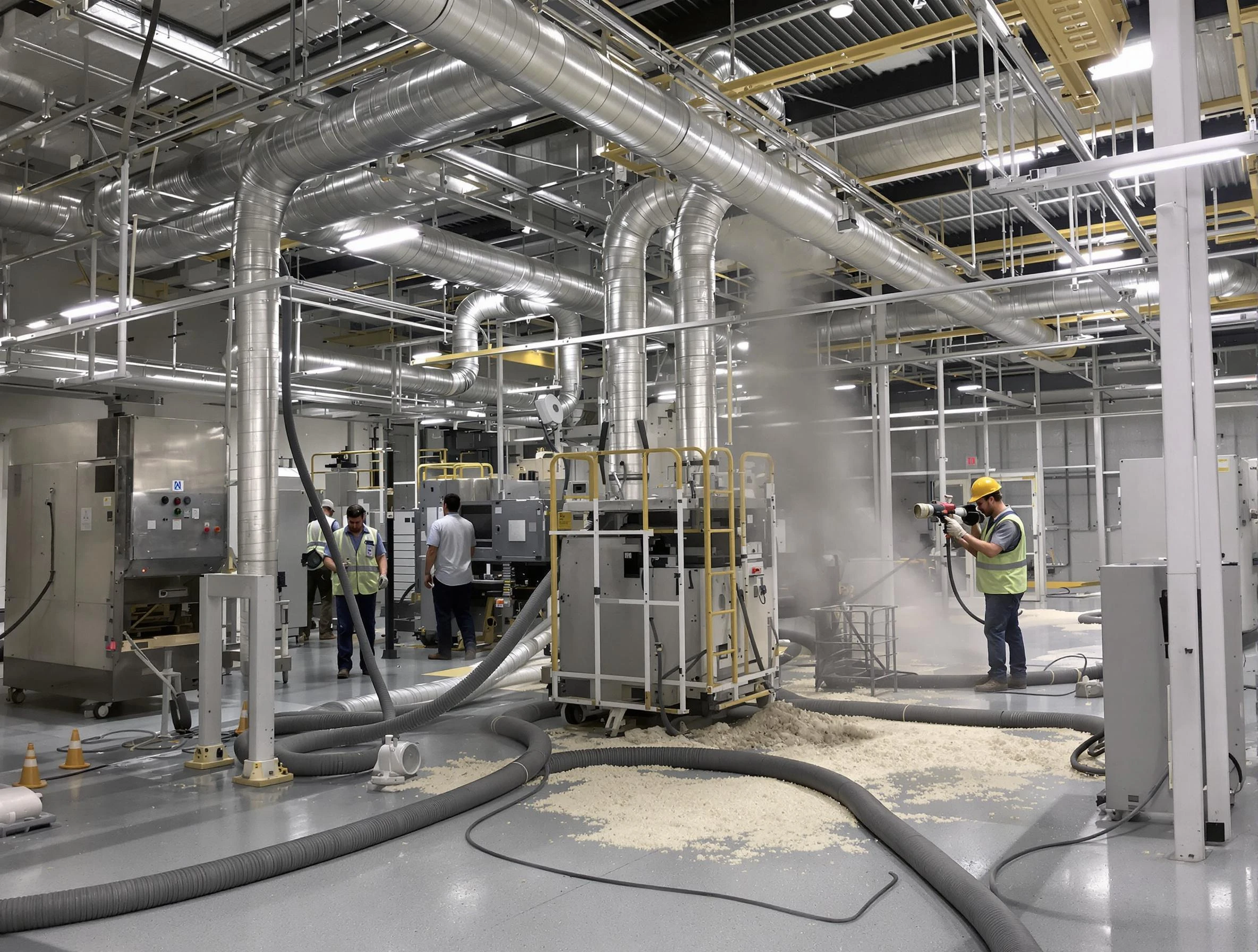 Heavy-duty industrial duct cleaning by Saratoga Springs Air Duct Cleaning in Saratoga Springs